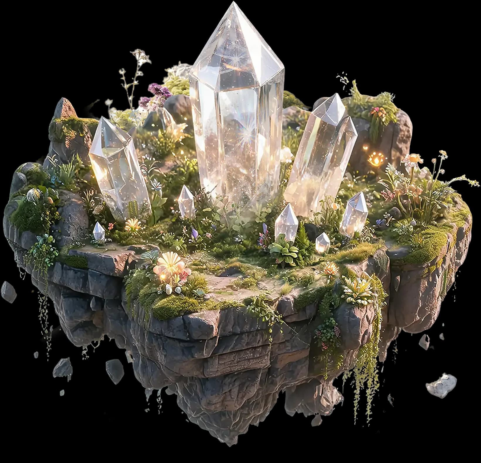 Floating nature island