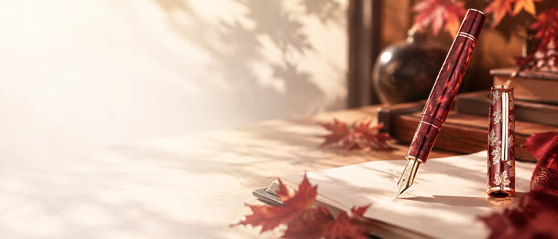 Fountain Pen E-commerce product page hero