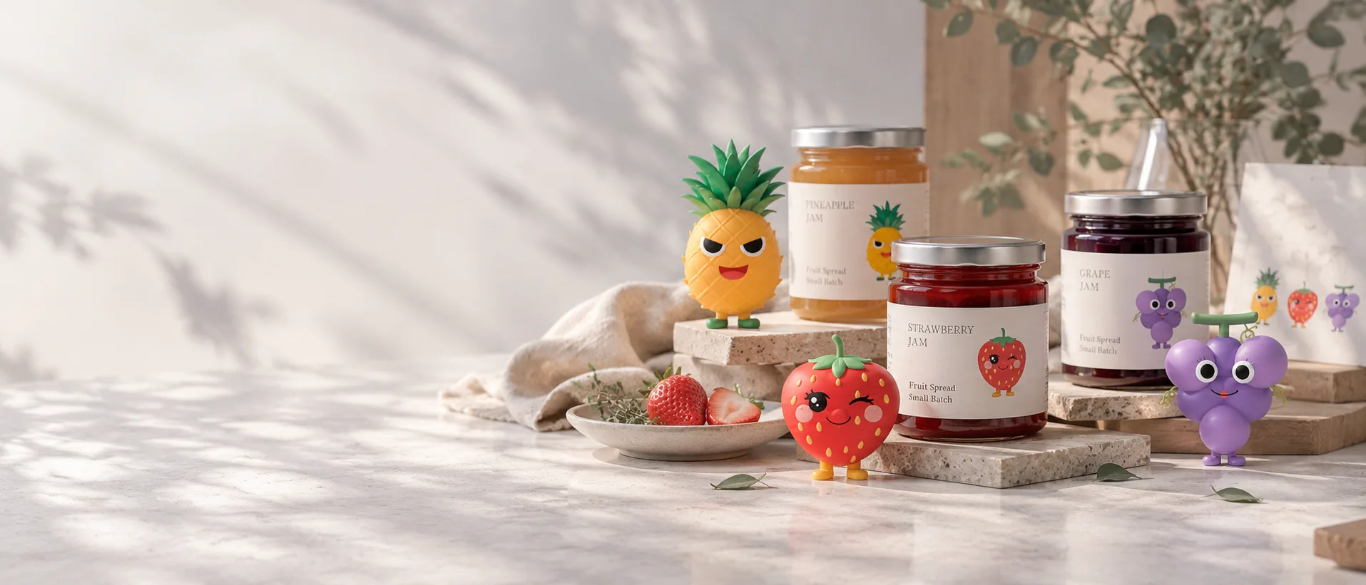 Fruit Character Illustration hero