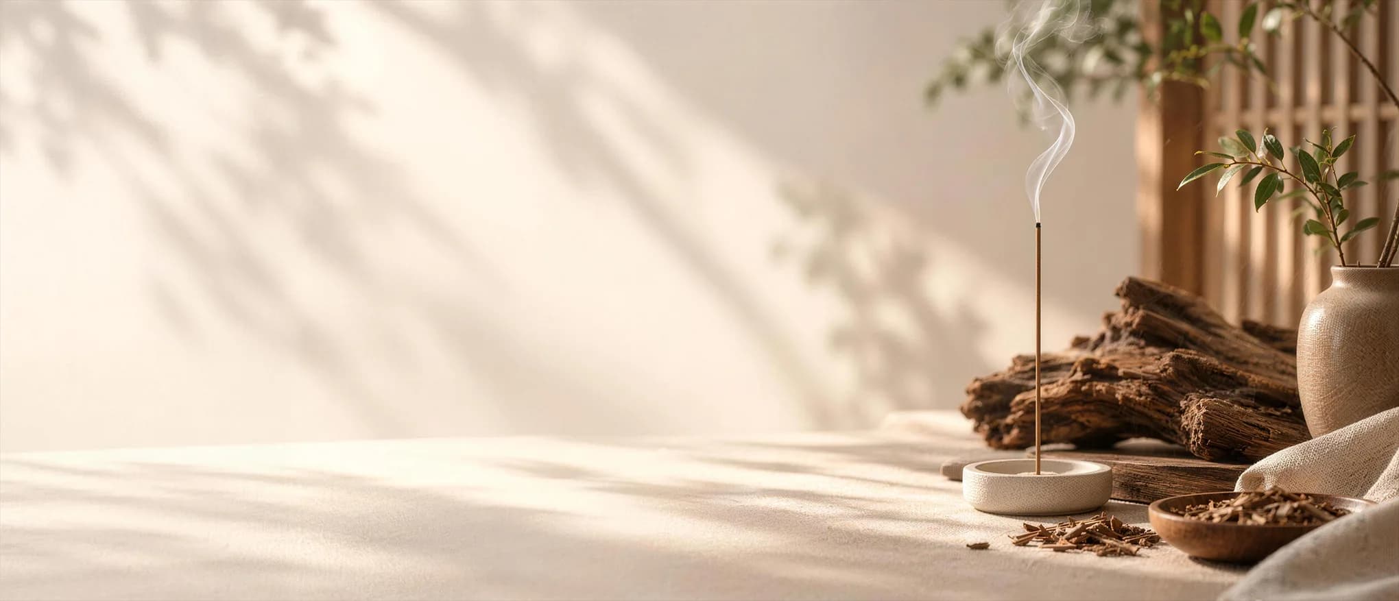 Incense E-commerce product page hero
